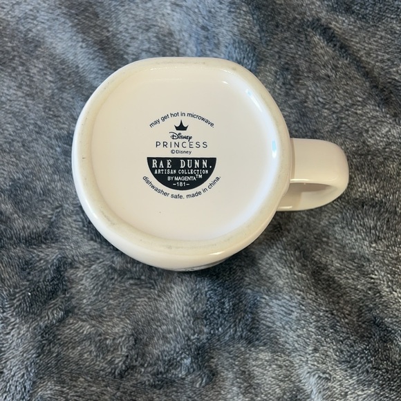 Rae Dunn Disney Princess Artisan Collection by Magenta Mug- Beauty and the Beast - Picture 4 of 7